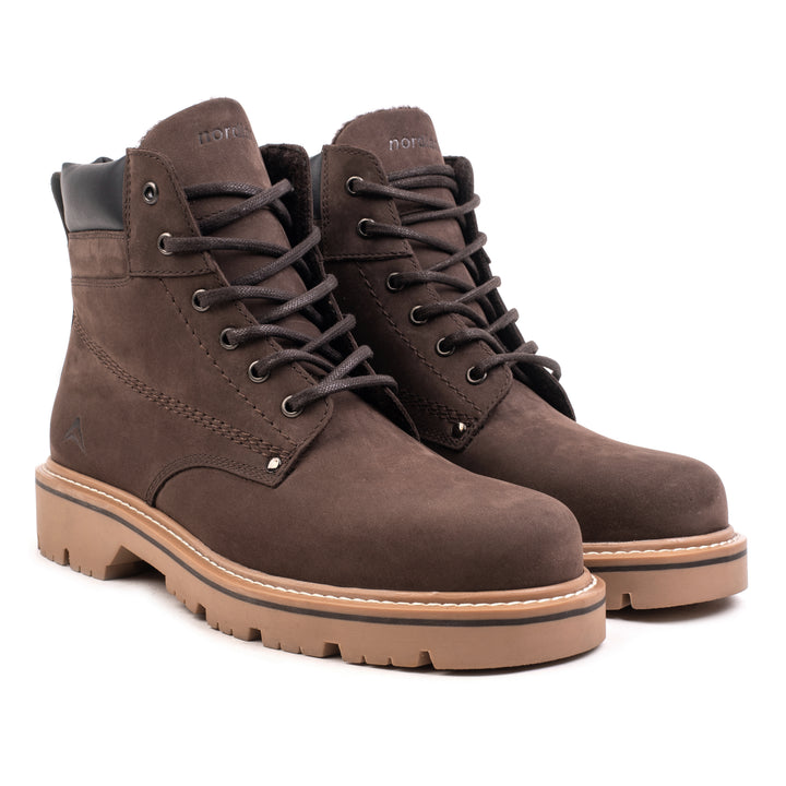 NEW THUNDER BOOT barna Oil nubuk csizma