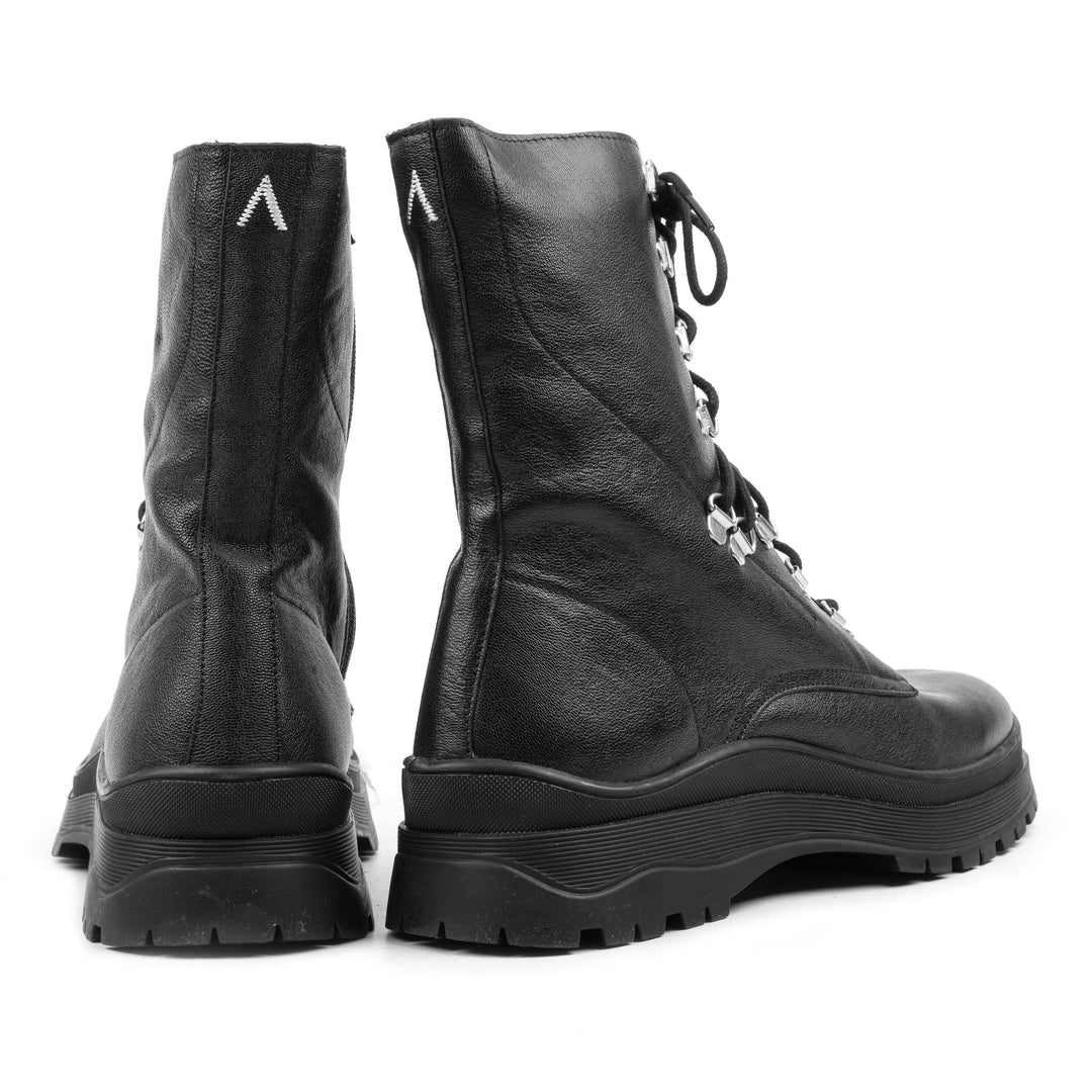 LAUREL BOOT fekete bőr