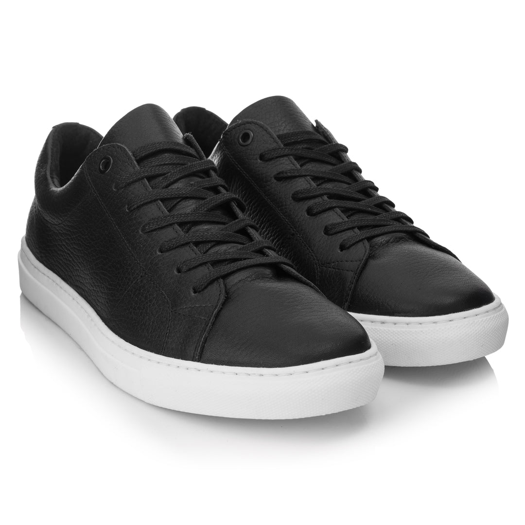 VELO ECO fekete bőr sneaker