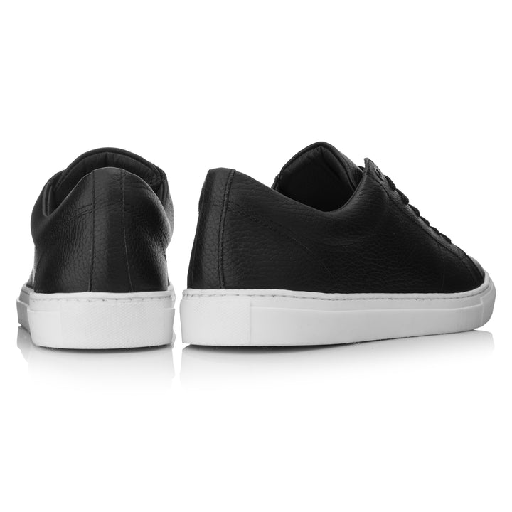 VELO ECO fekete bőr sneaker