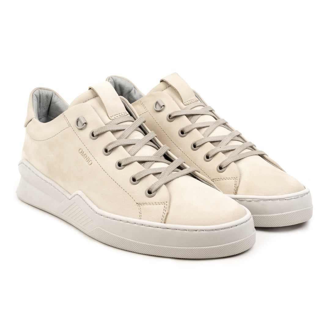 ESKO CITY LOW bézs nubuk sneaker