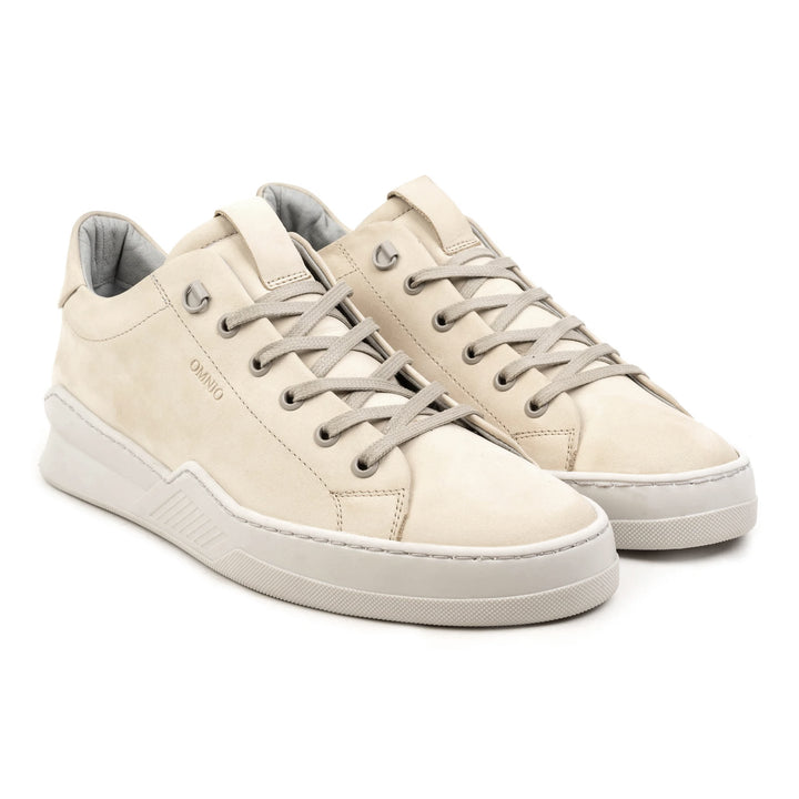 ESKO CITY LOW bézs nubuk sneaker