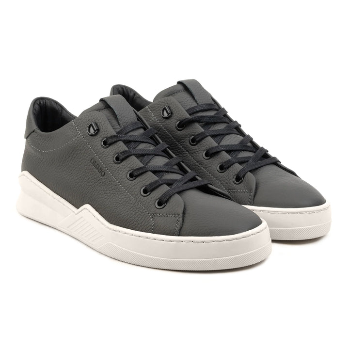 ESKO CITY LOW Antracite bőr sneaker