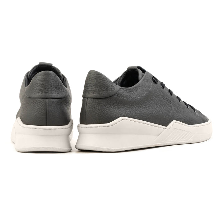 ESKO CITY LOW Antracite bőr sneaker