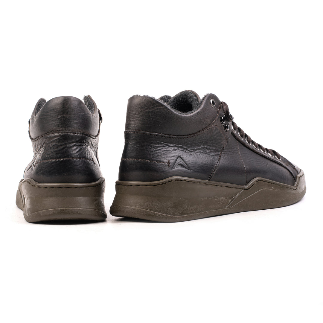 ALLIN ALPINA MID Dk barna bőr sneaker