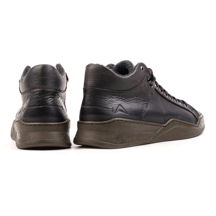 ALLIN ALPINA MID Dk barna bőr sneaker