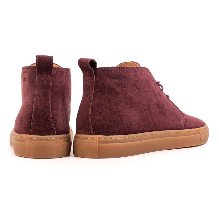 VENETO CHUCKA BOOT Bordo Suede csizma