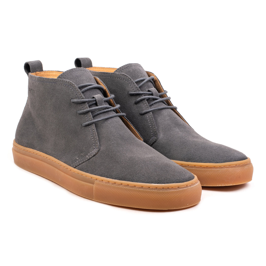 VENETO CHUCKA BOOT szürke Suede csizma