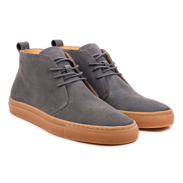 VENETO CHUCKA BOOT szürke Suede csizma