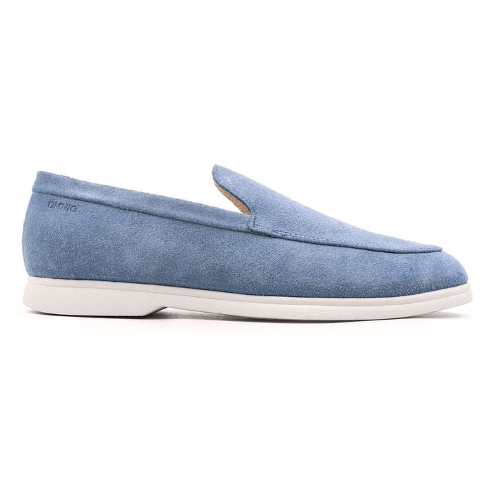 ACE LOAFER kék Suede