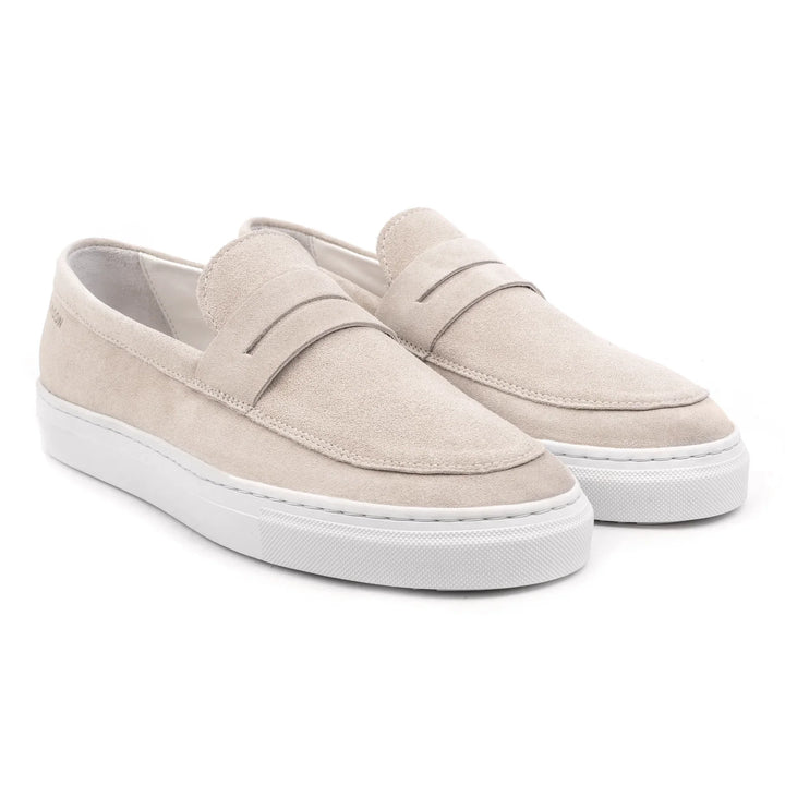 MALTON LOAFER SADDLE Ice Suede