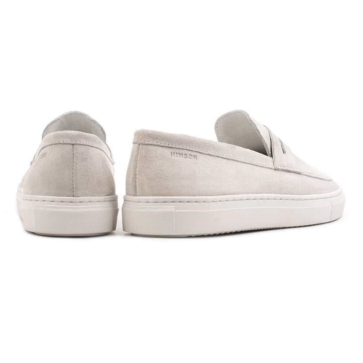 MALTON LOAFER SADDLE Off fehér Suede