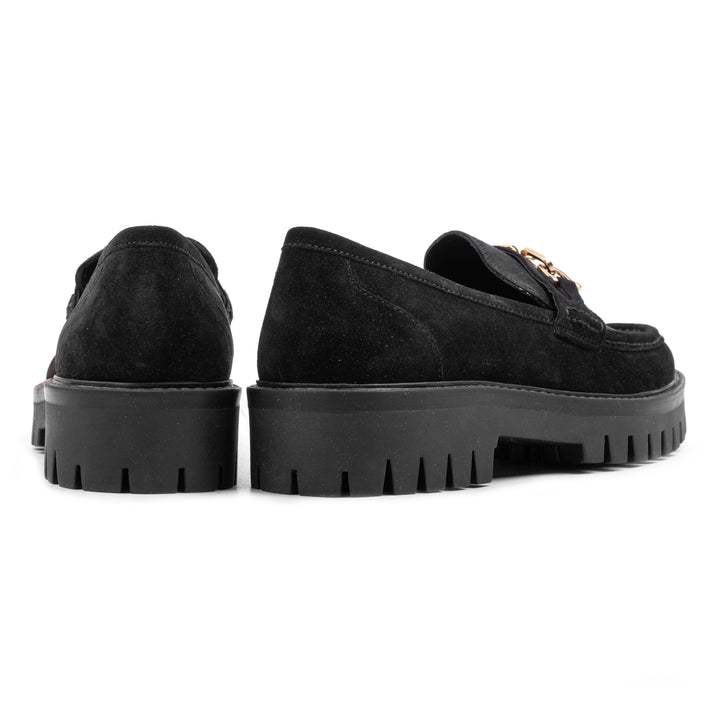FOZA LOAFER fekete Velour