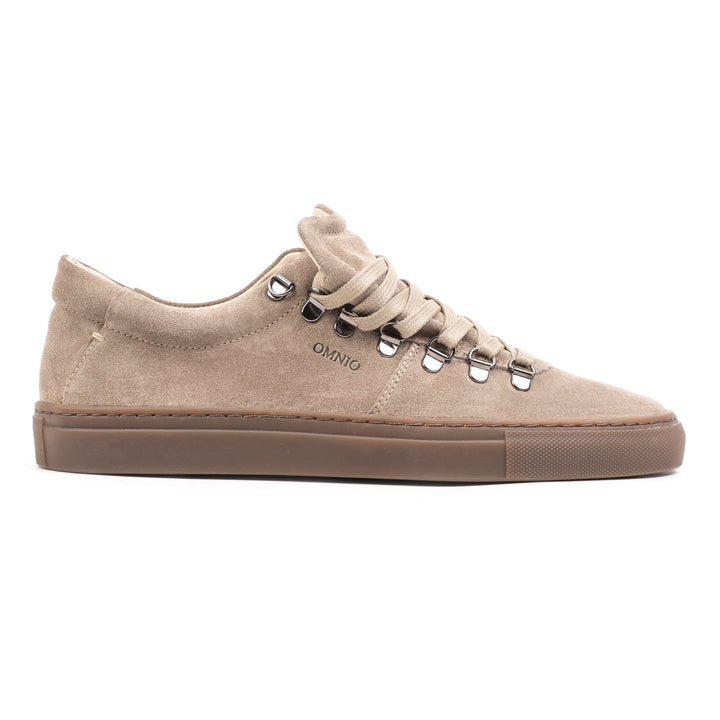 VENETO MONTE taupe Suede sneaker