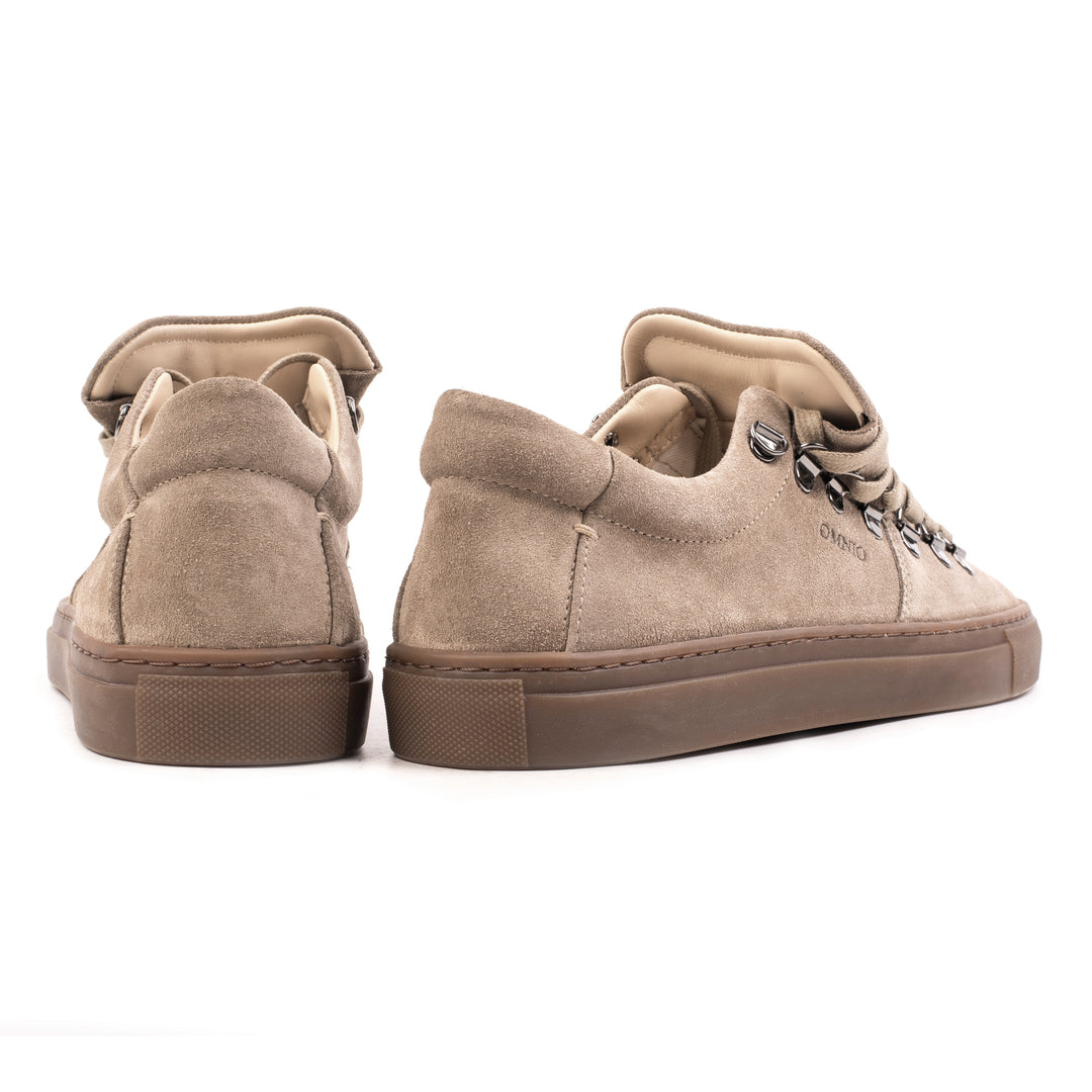 VENETO MONTE taupe Suede sneaker