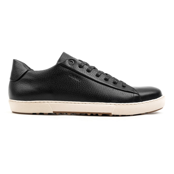 BELGRADO BASE LOW fekete mart bőr sneaker
