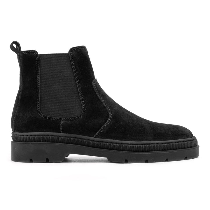 ELON CHELSEA fekete Suede