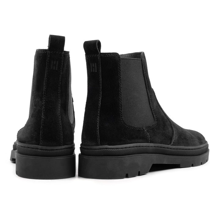 ELON CHELSEA fekete Suede