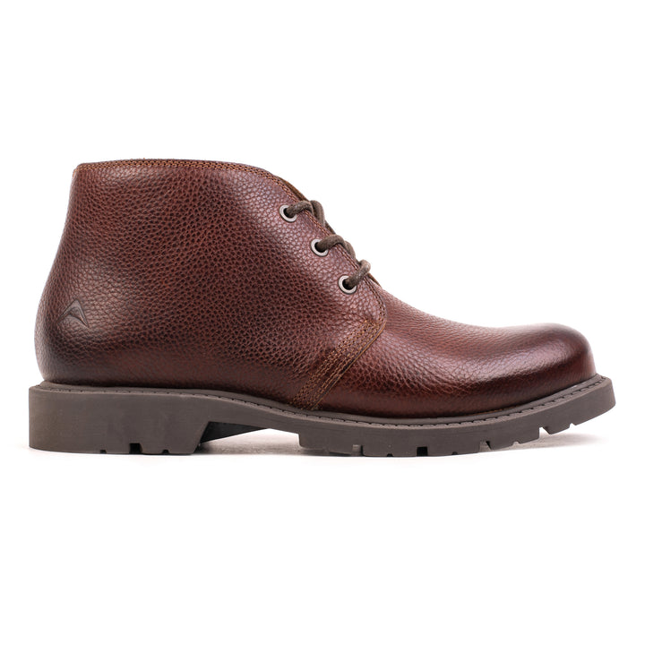 TUNDRA CHUKKA Chesnut bőr sneaker