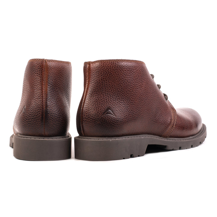 TUNDRA CHUKKA Chesnut bőr sneaker