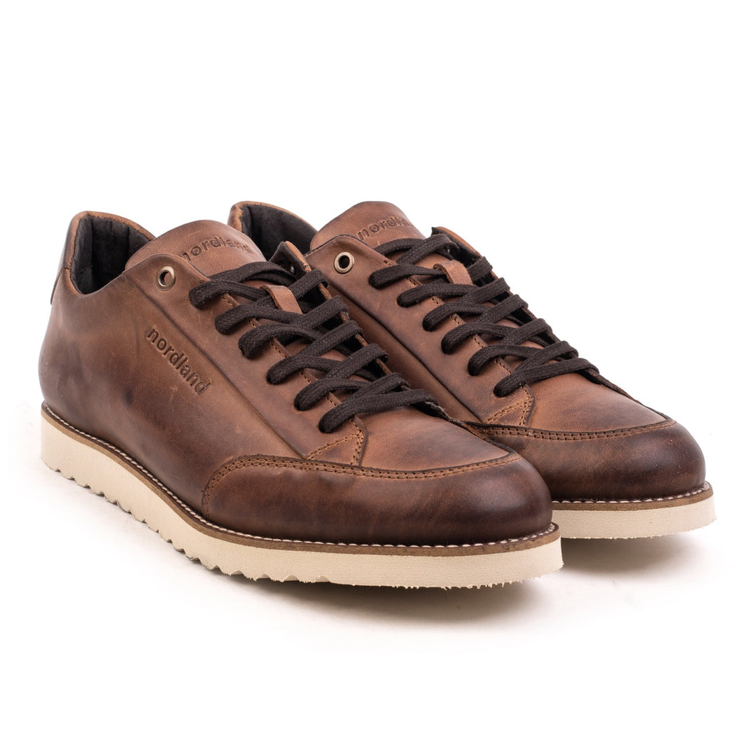 RAVAL Tan bőr sneaker
