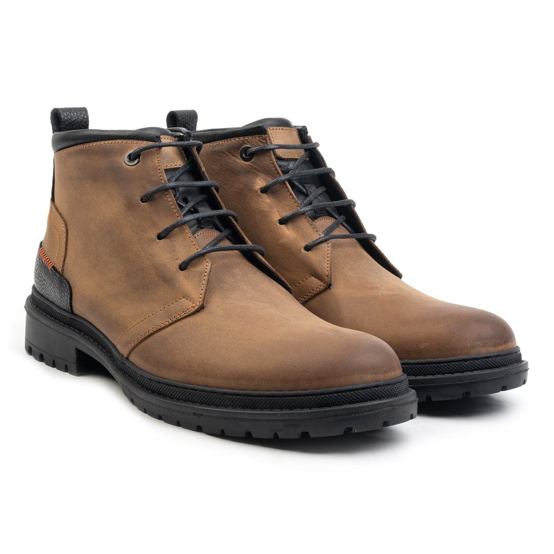 ARCHER ANKLE BOOT barna viaszos bőr