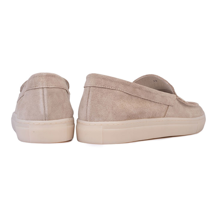 Avrid ekrü mokaszin