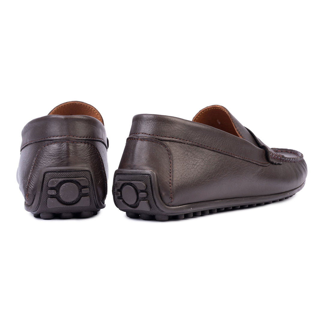 Bjorn sötétbarna loafer