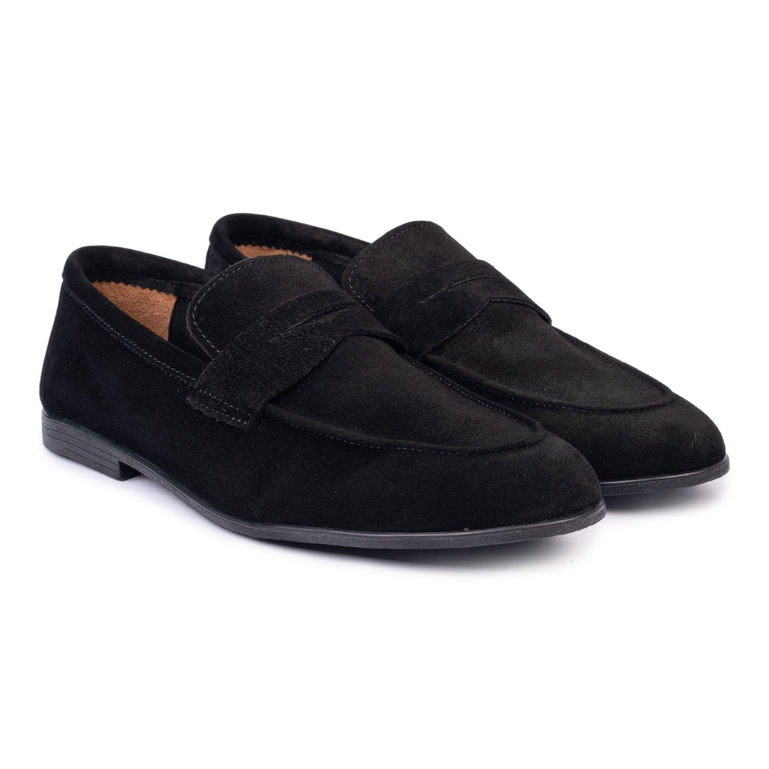 Lars fekete loafer