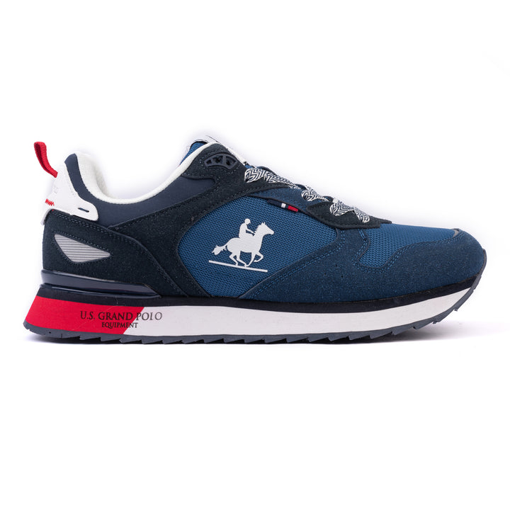 FERCH SNEAKER tengerészkék velúr