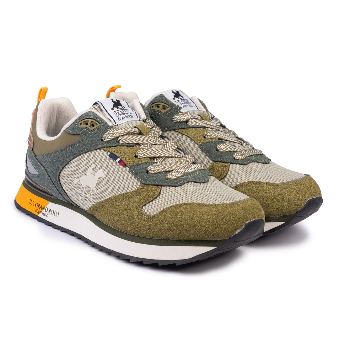 FERCH SNEAKER Khaki Velúr