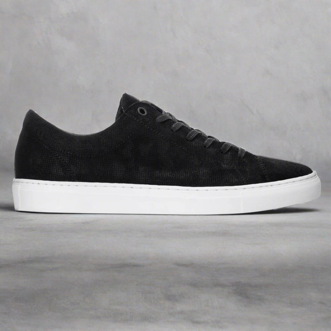 VELO SNEAKER ECO Camo Black dombornyomott bőr