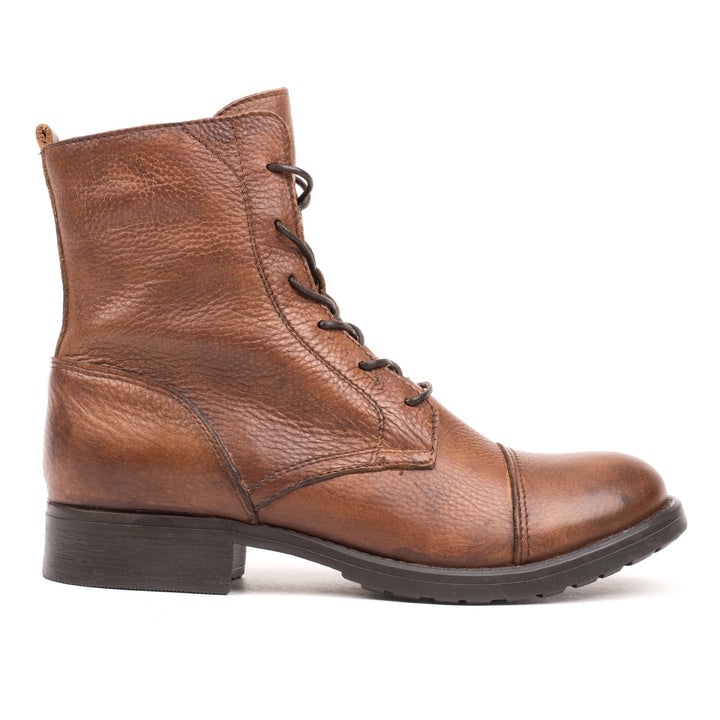 Sarah Lace Up Boots barna csizma