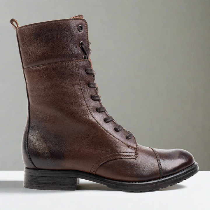 SARAH ECO LACE BOOT Tdm marhabőr