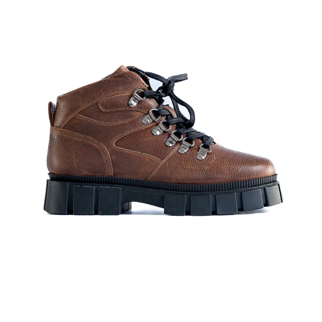 BORAGE BOOT Tan bőr csizma