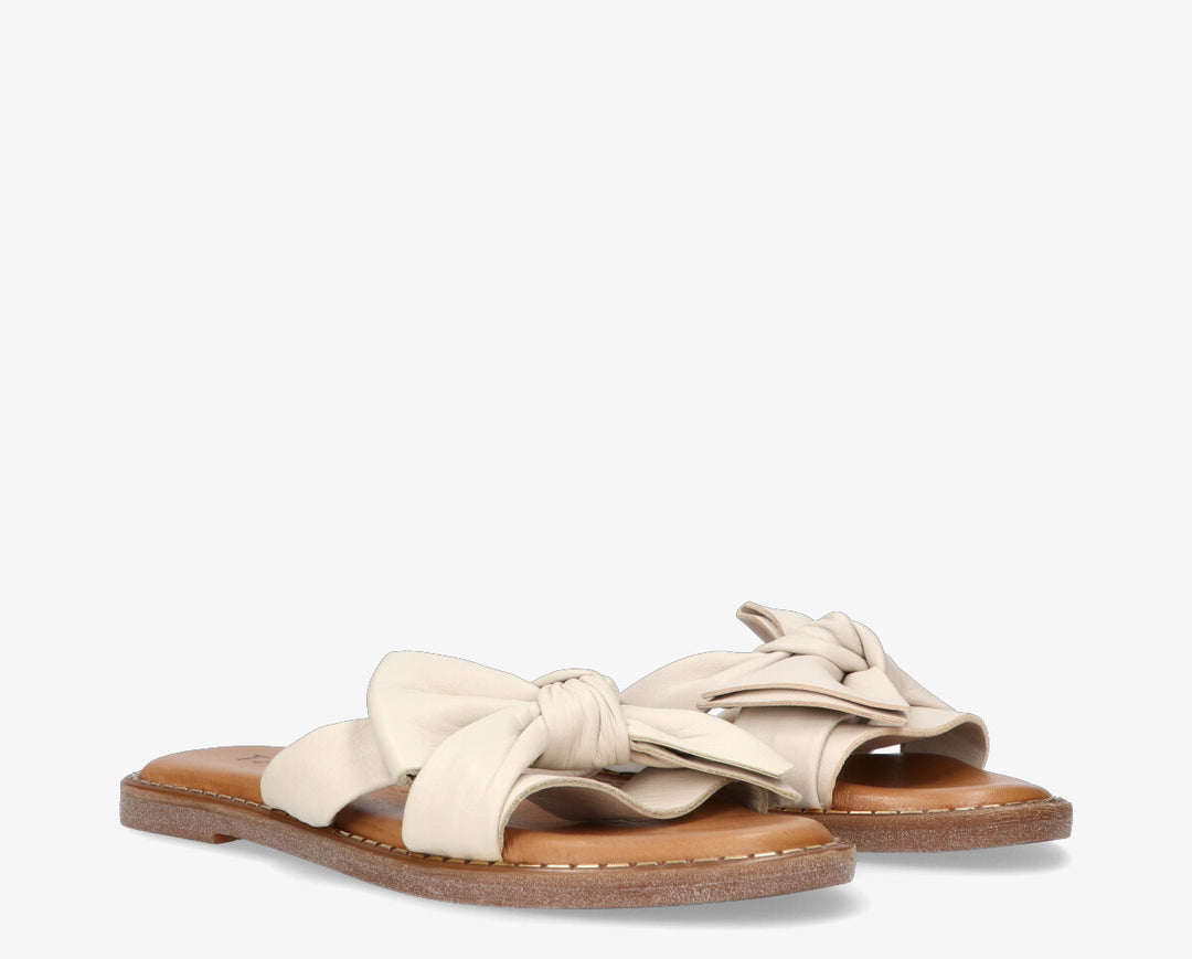 Audrey masnis balerina cipő, fehér