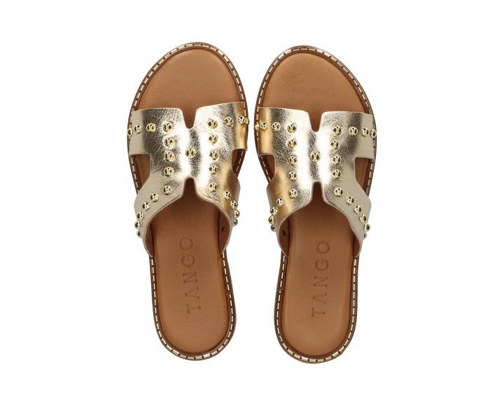 Audrey papucs szegecsek arany