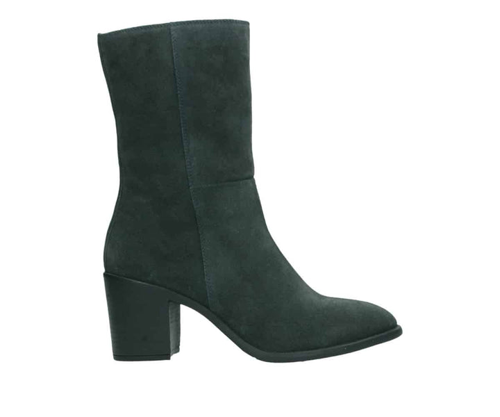 MIKI MID BOOT Petrol velúr