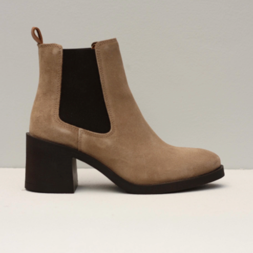 MILLEY CHELSEA BOOT Taupe Velúr