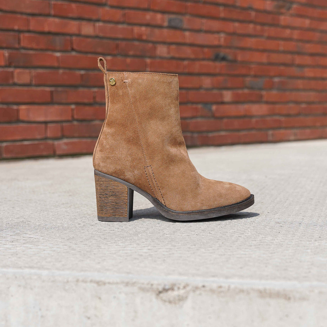 SIENNA BOKACSAPMA Taupe Velúr