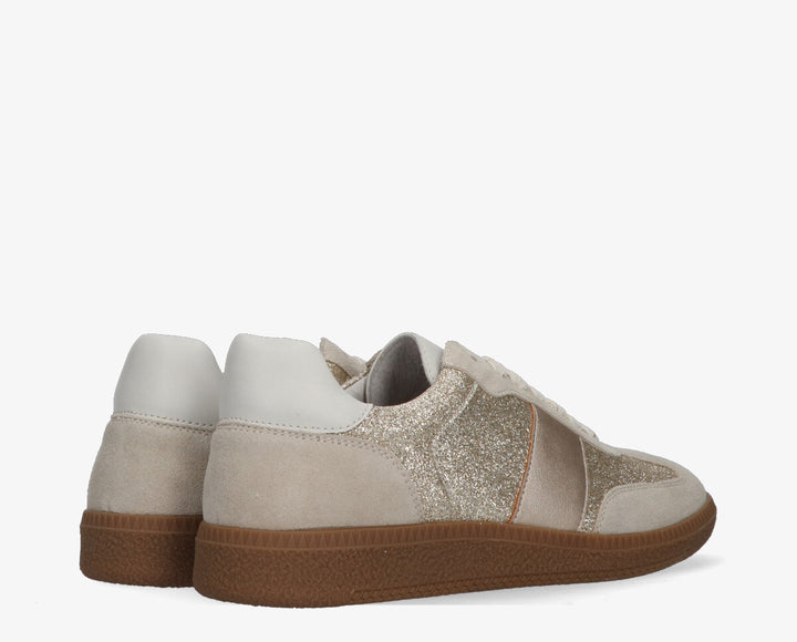 Bay sneaker 402 bézs/arany