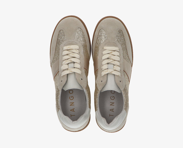 Bay sneaker 402 bézs/arany