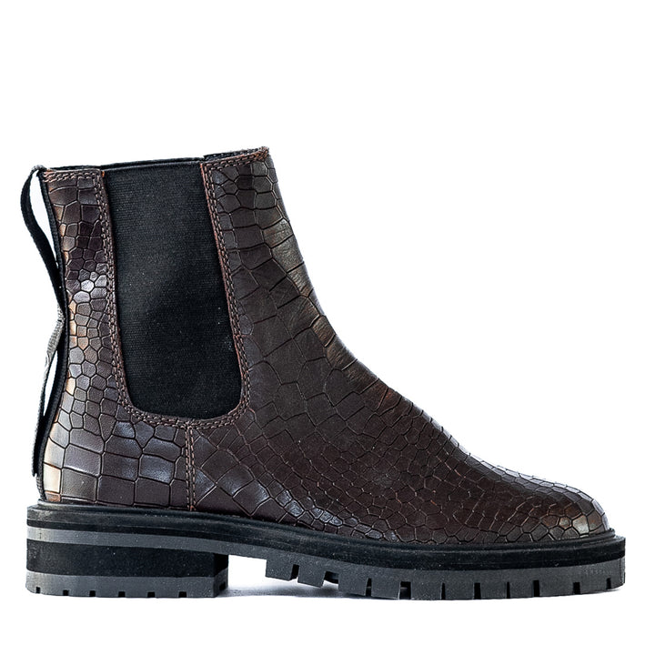 CLOVIE CHELSEA Mocha bőr