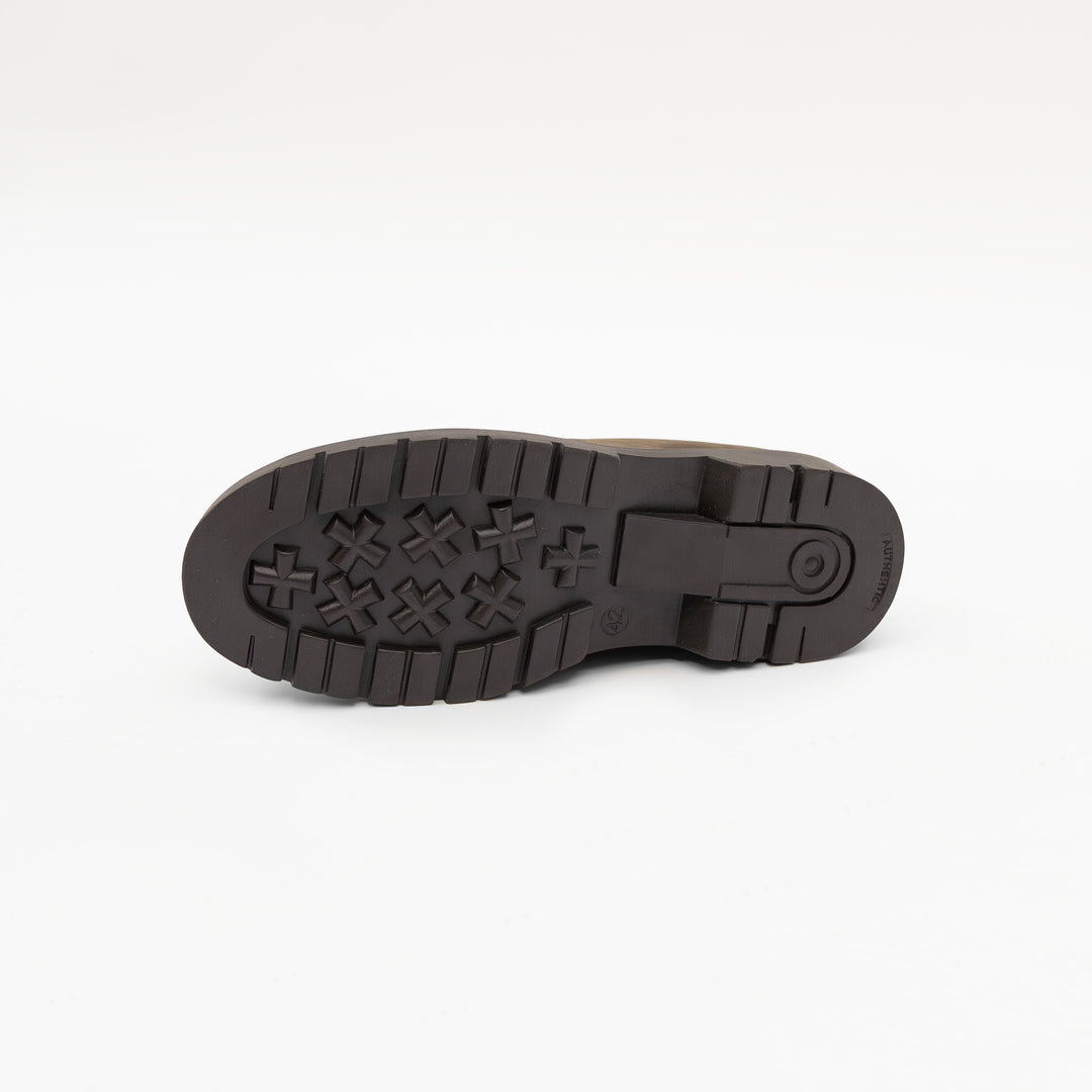 TUNDRA CHUKKA Chesnut bőr sneaker