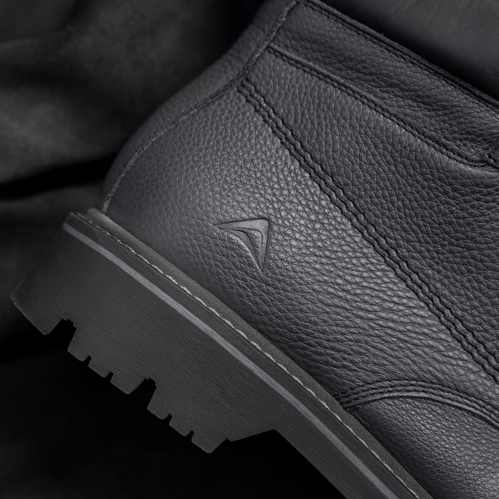 NEW THUNDER BOOT szürke bőr csizma