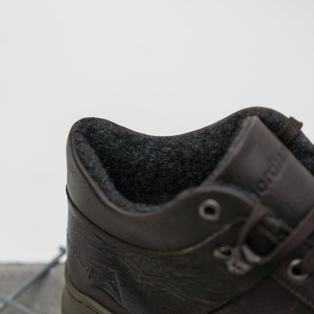 ALLIN ALPINA MID Dk barna bőr sneaker