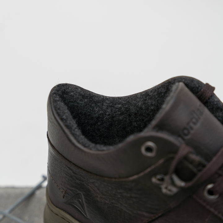 ALLIN ALPINA MID Dk barna bőr sneaker