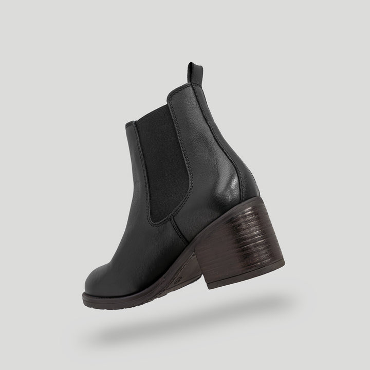 ANNIE CHELSEA Fekete bőr