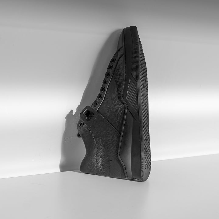 ESKO ALPINA MID L fekete mart bőr sneaker
