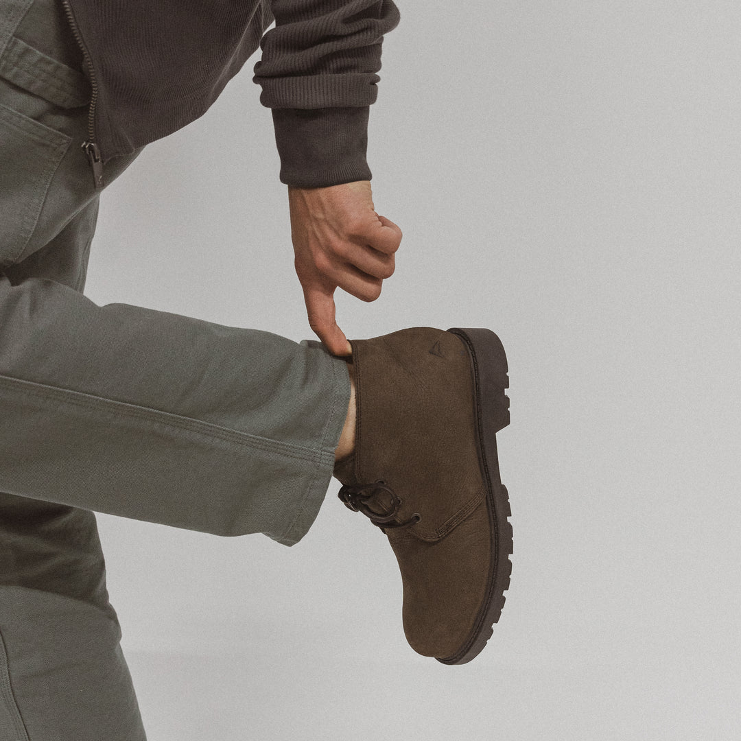 TUNDRA CHUKKA Barna nubuk